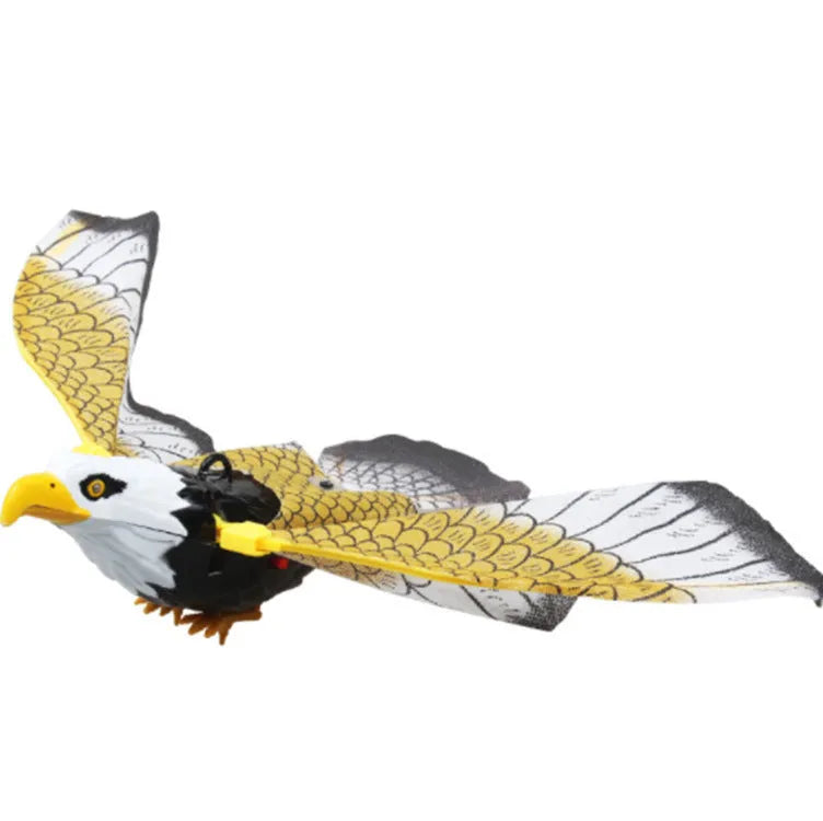 Hanging plastic simulation bird cat toy, 25cm or 43cm, rotating interactive teaser for kittens and dogs