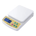 SF-400A electronic kitchen food scale with digital display showing weight measurement