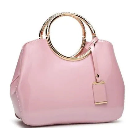 Women's polyester party handbag with card slot and zipper pocket in choice of seven colours