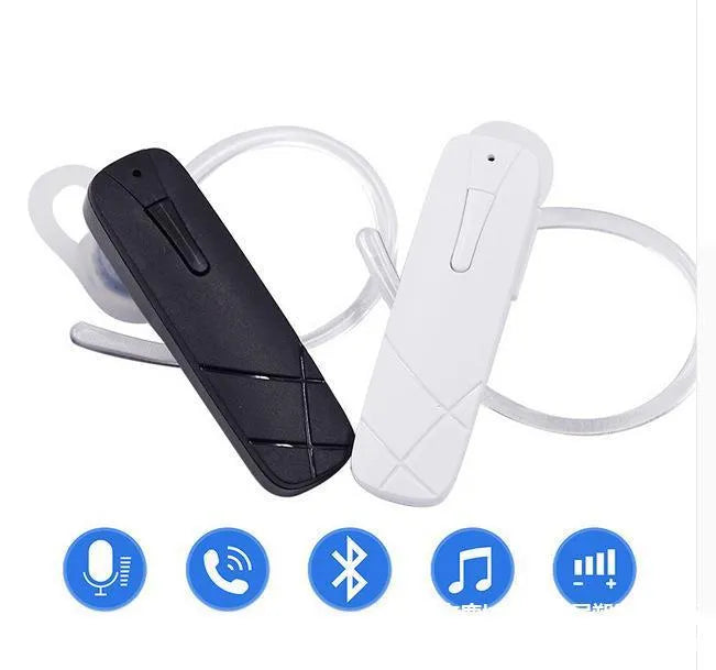 Black and white Bluetooth V4.1 wireless earphone headset with 10-metre range