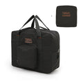 Modern cube-shaped travel bag with seal closure in Oxford cloth available in four colours