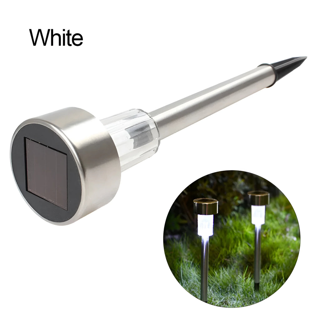 Stainless steel garden landscape light with pastoral design and LED lighting