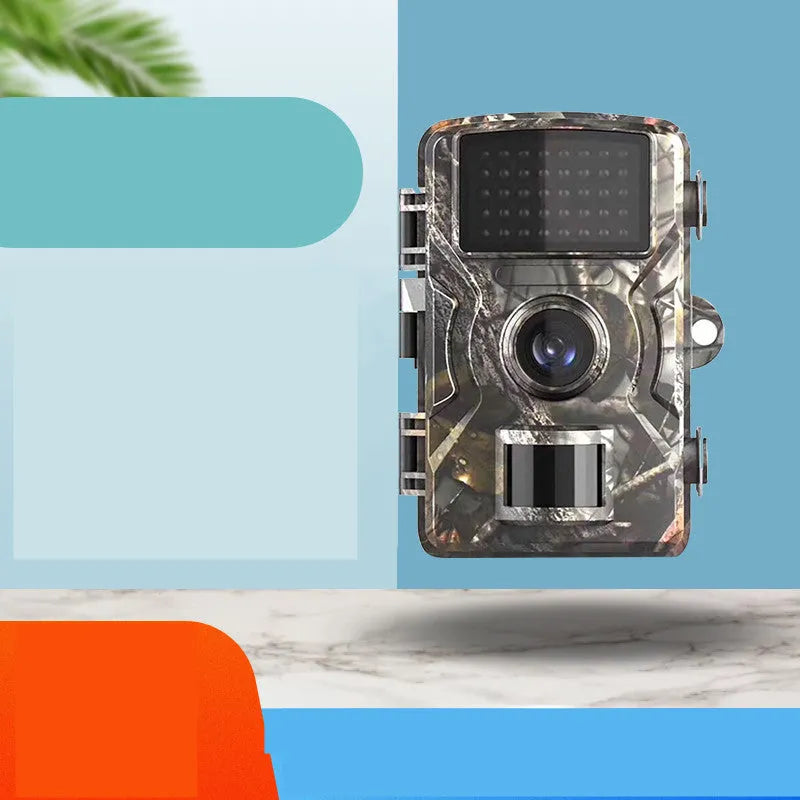 IP66 waterproof trail camera in camouflage colour for wildlife monitoring with 16 megapixel resolution