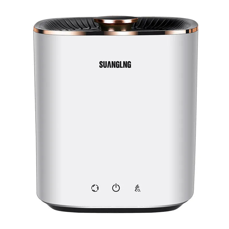 Green or white mini portable washing machine with ozone sterilisation for underwear and socks