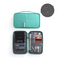 Waterproof travel passport cover in multiple colours and sizes for document protection