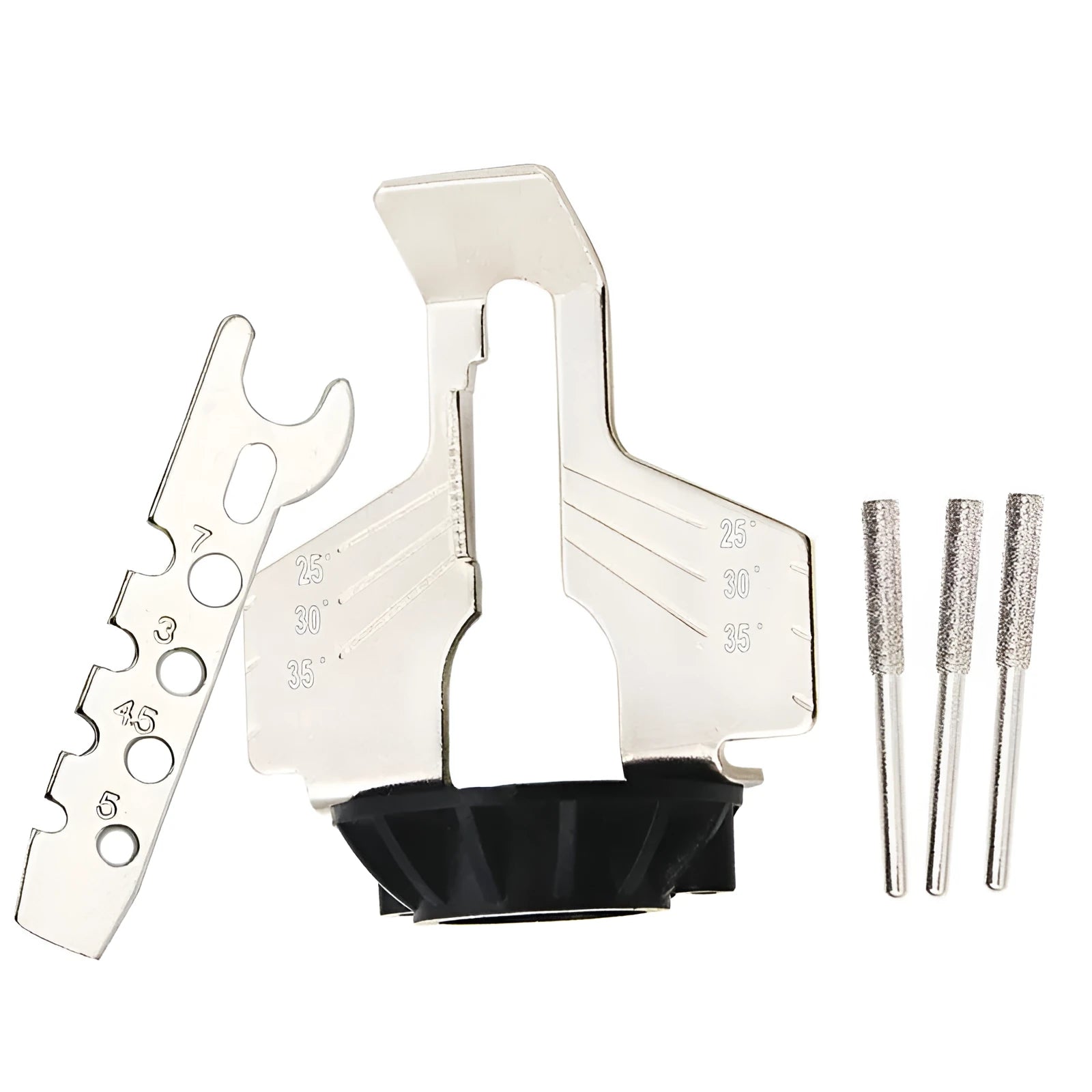 Silver metal mini electric chain grinding machine for band saw blades