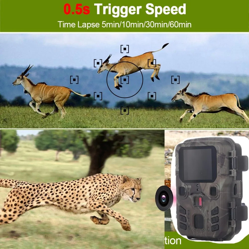 Black infrared night vision monitoring device with plastic housing