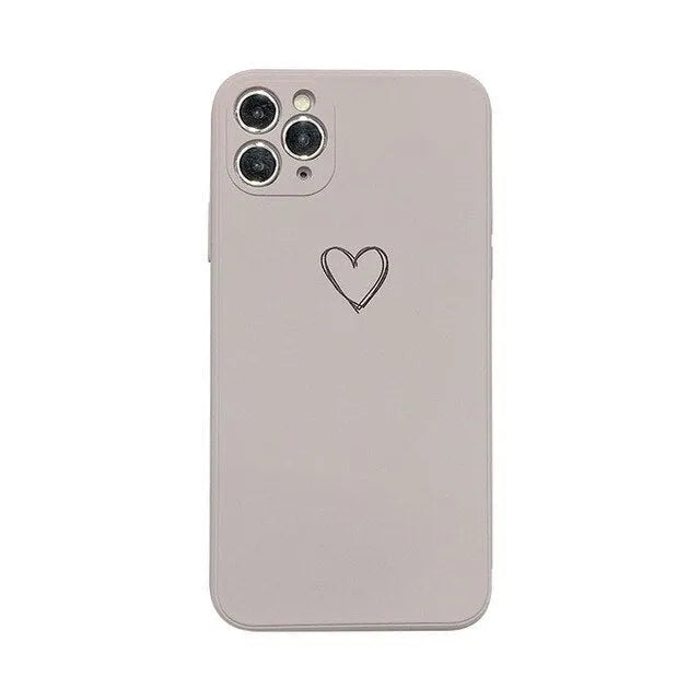 Solid colour TPU phone case for Apple iPhone in black, pink, and green showing precise cut-outs