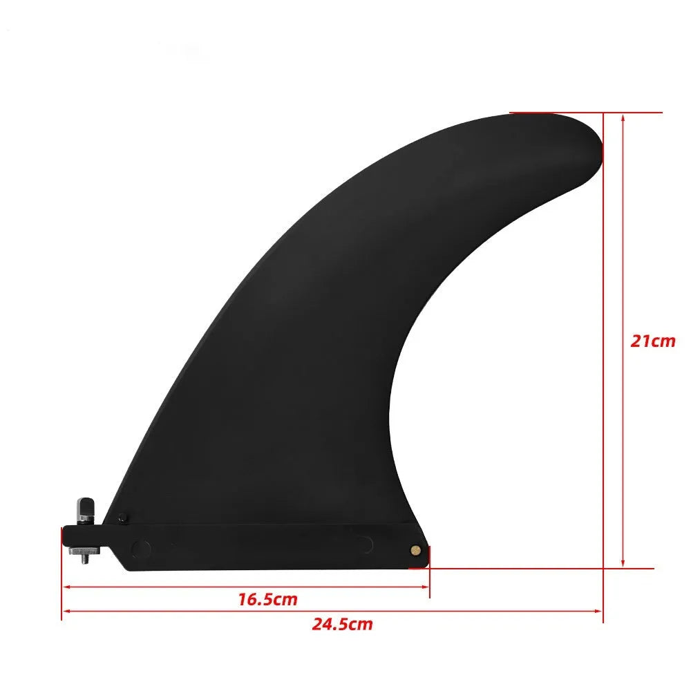 SUP plastic water dispenser paddle with removable fish fins for inflatable paddle boards