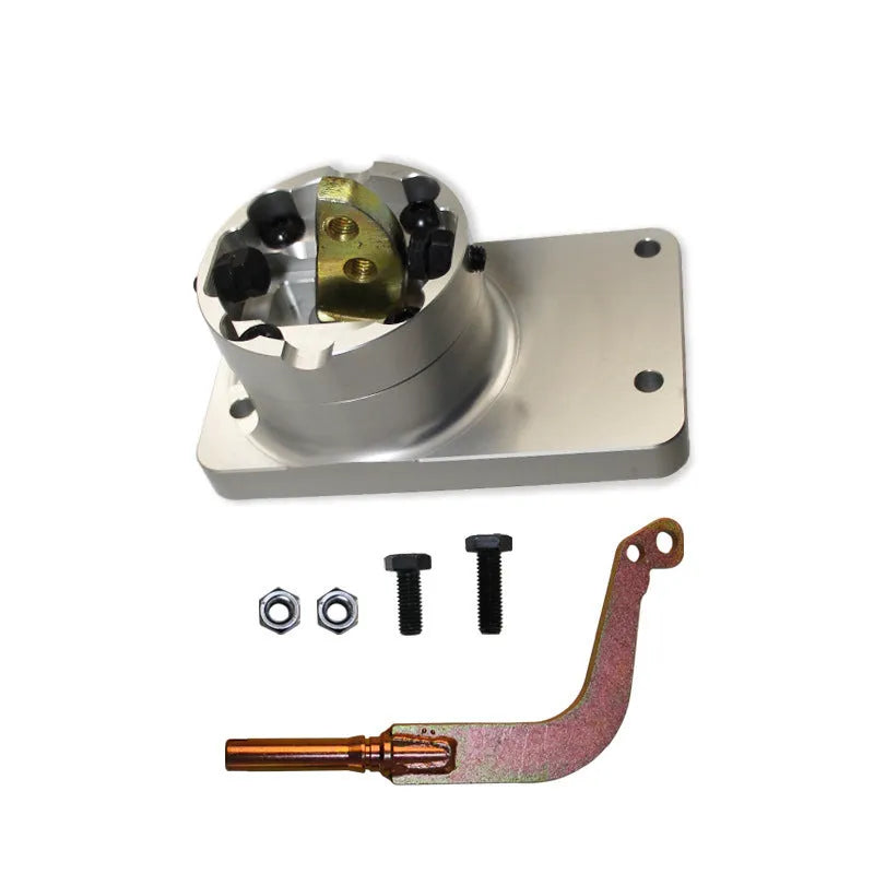 Silver aluminium gear shift lever for Horton car models