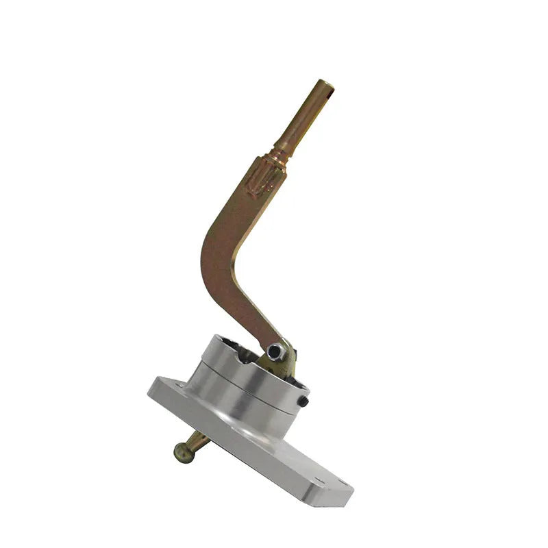 Silver aluminium gear shift lever for Horton car models