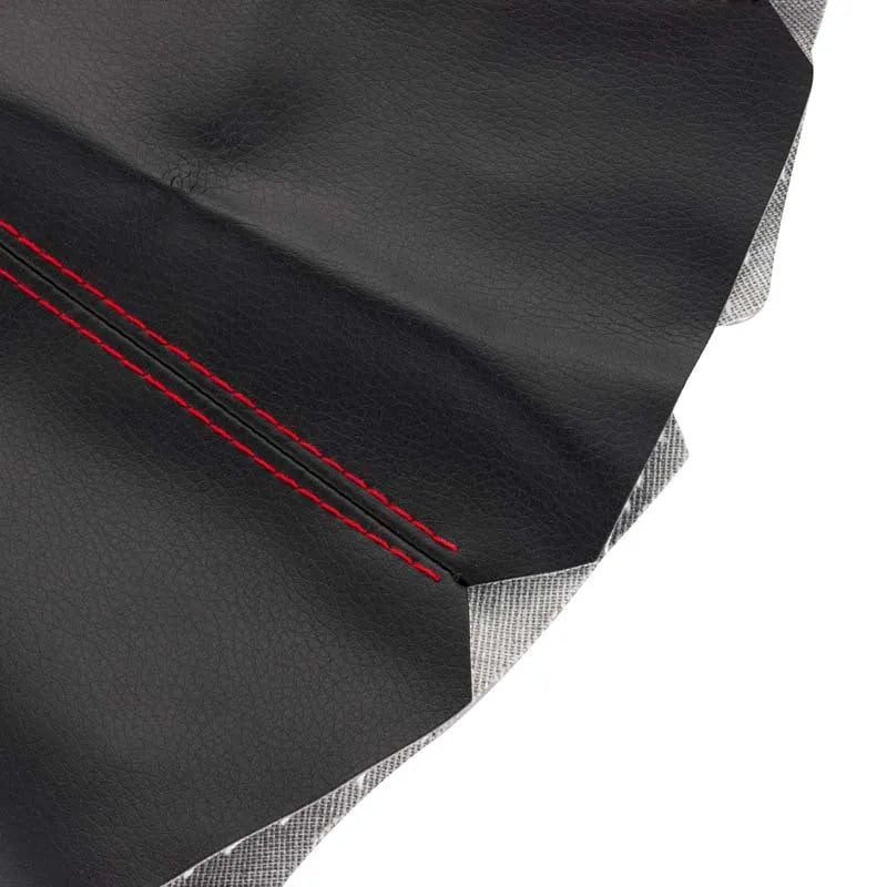 Black line pattern leather gear stick cover for General Motors vehicles.