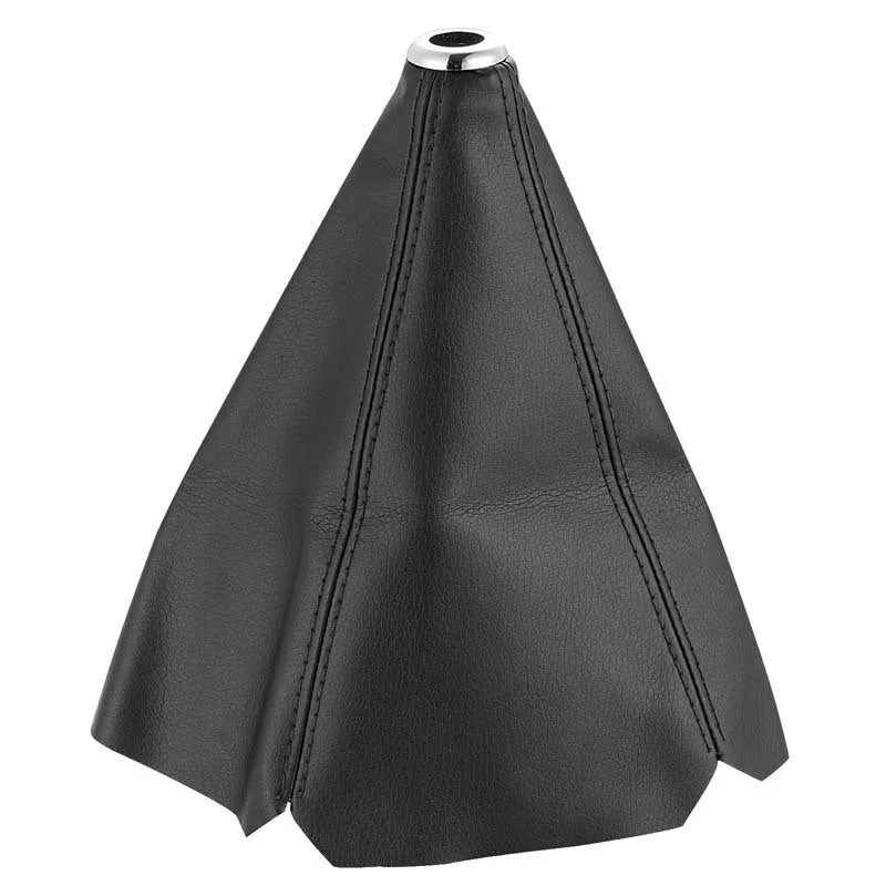 Black line pattern leather gear stick cover for General Motors vehicles.