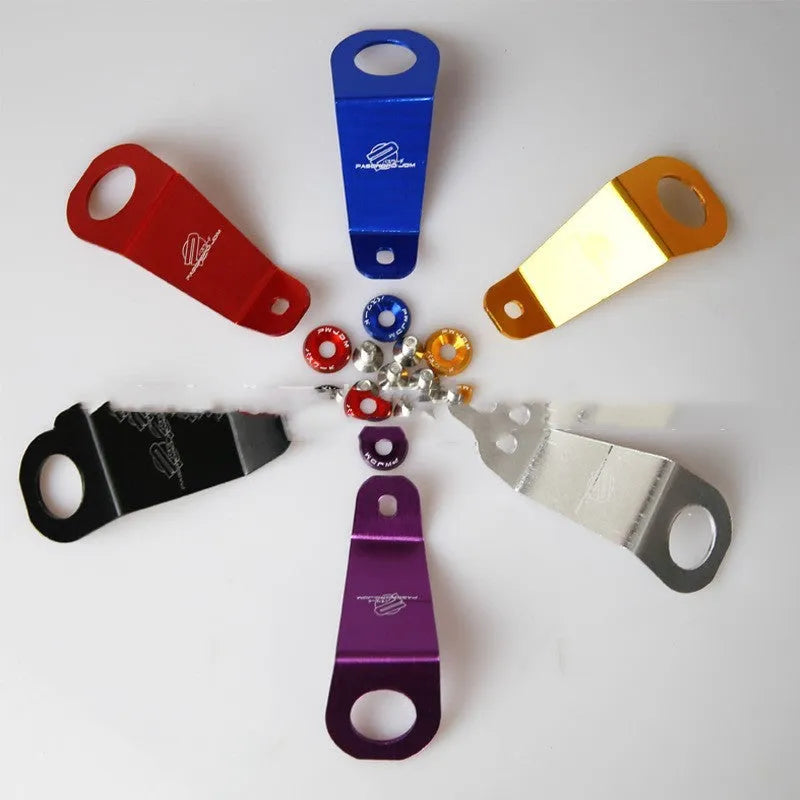 Aluminium alloy radiator bracket for Honda Civic EG in multiple colour options