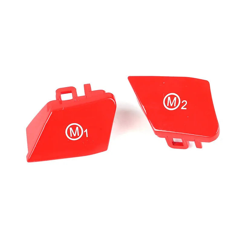 BMW steering wheel M1 M2 replacement buttons in red and blue colours for F30 F34 models