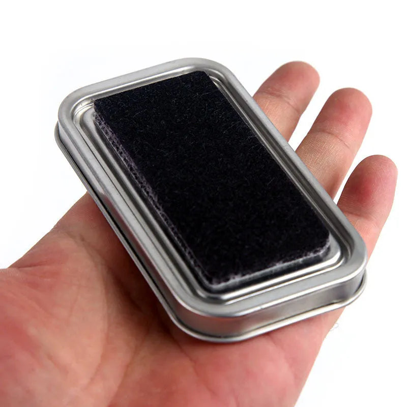 Rectangular oily ink pad for notebook rubber stamps in five colour options