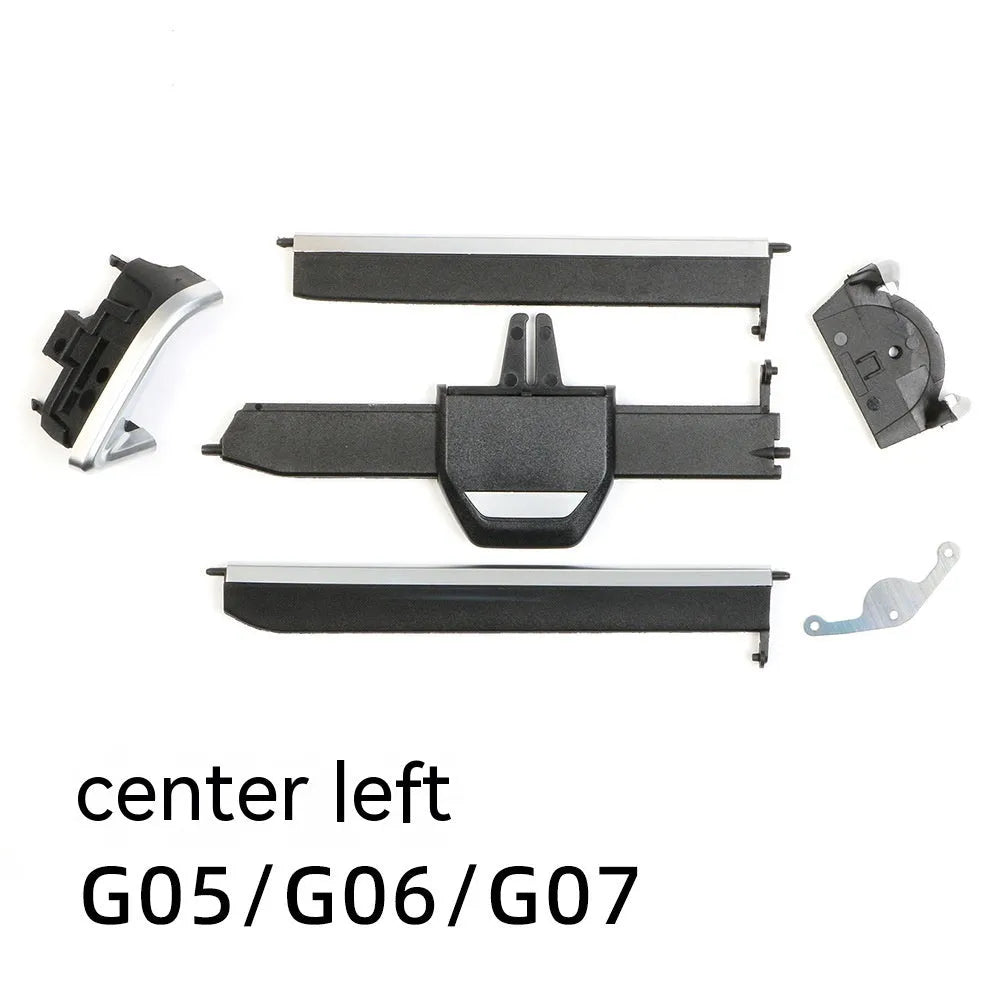 BMW centre dashboard air vent trim for G05 X5 G06 X6 G07 X7 models in black plastic
