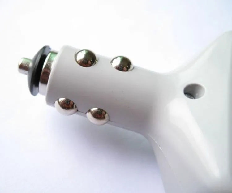 Car cigarette lighter charger transformer with USB port for mobile phone charging