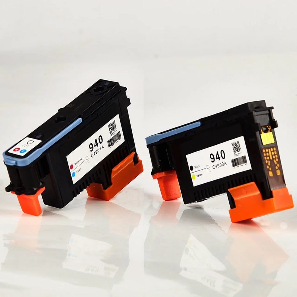HP940 compatible printing nozzle cartridge for C4900A C4901A models in black and yellow