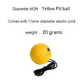 Head-mounted boxing reaction training ball set with adjustable headbands and multiple coloured balls