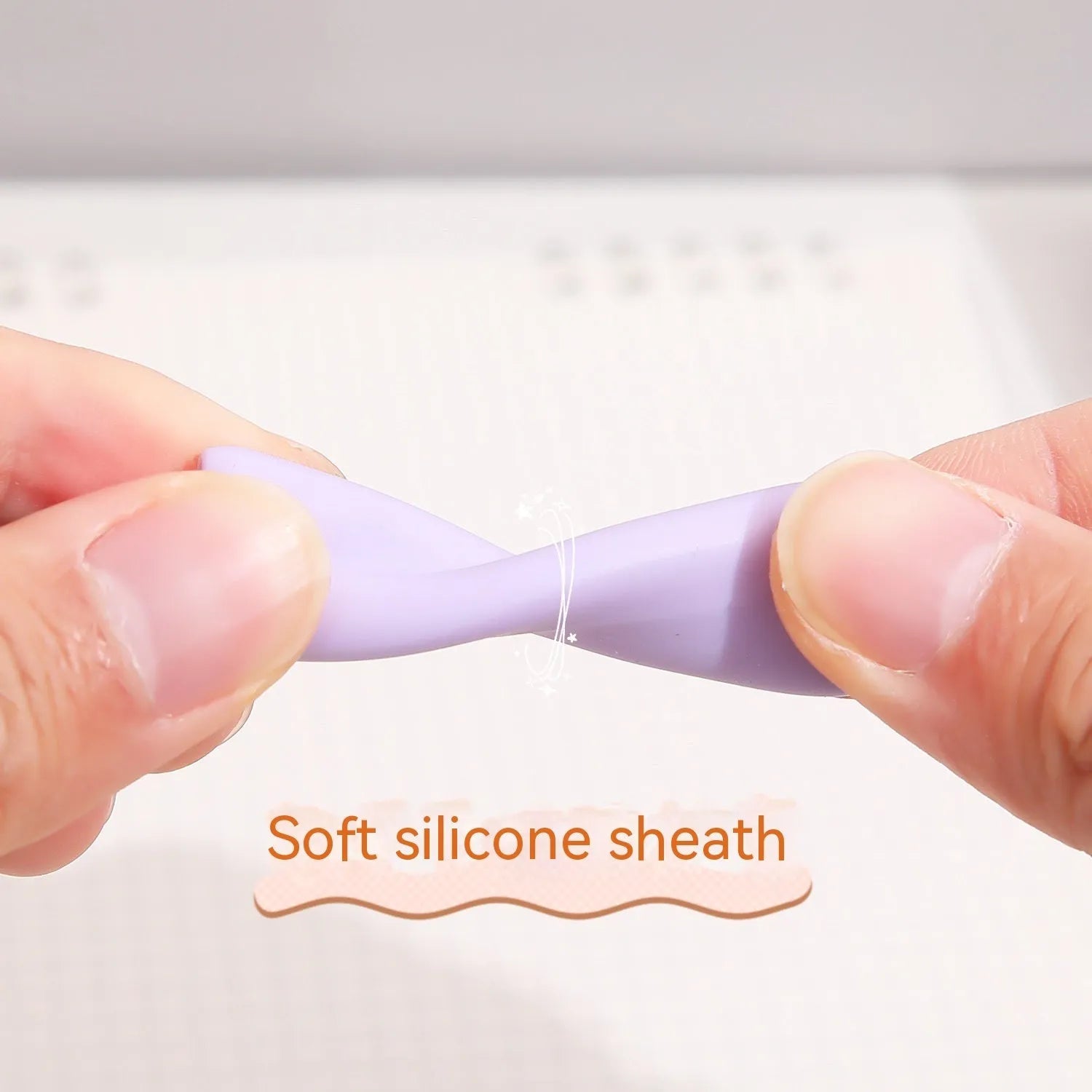 Macaron series press gel pen with 0.5mm tip in smoked colour options