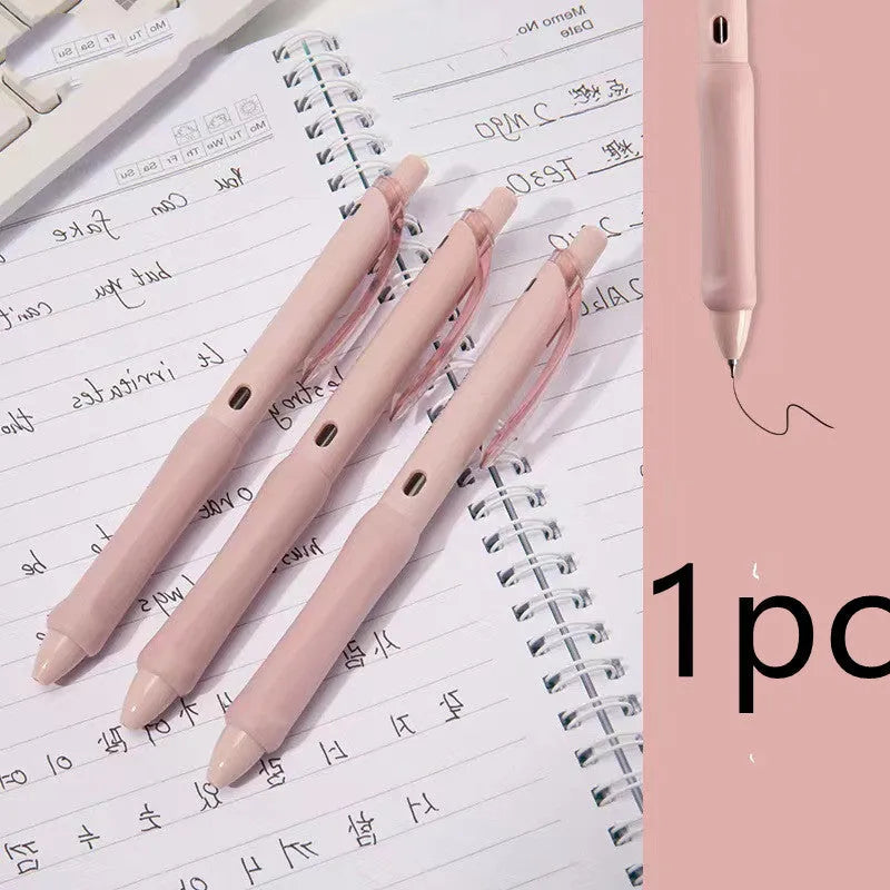Macaron series press gel pen with 0.5mm tip in smoked colour options