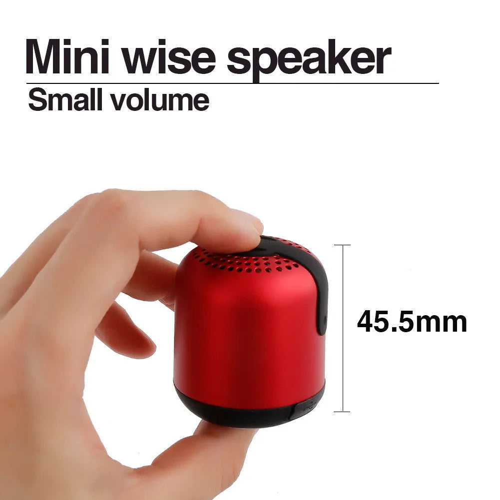 Hieha XQ11 mini cylinder-shaped wireless Bluetooth speaker in various colours with waterproof design