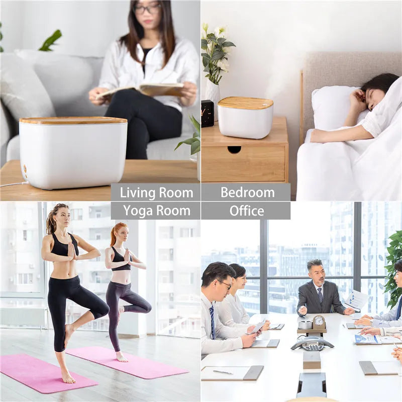 GX-22K household aromatherapy diffuser and humidifier with night light, 1.8L capacity.
