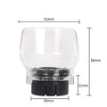 Transparent plastic horn cover for Delta tool face protection during grinding and industrial tasks