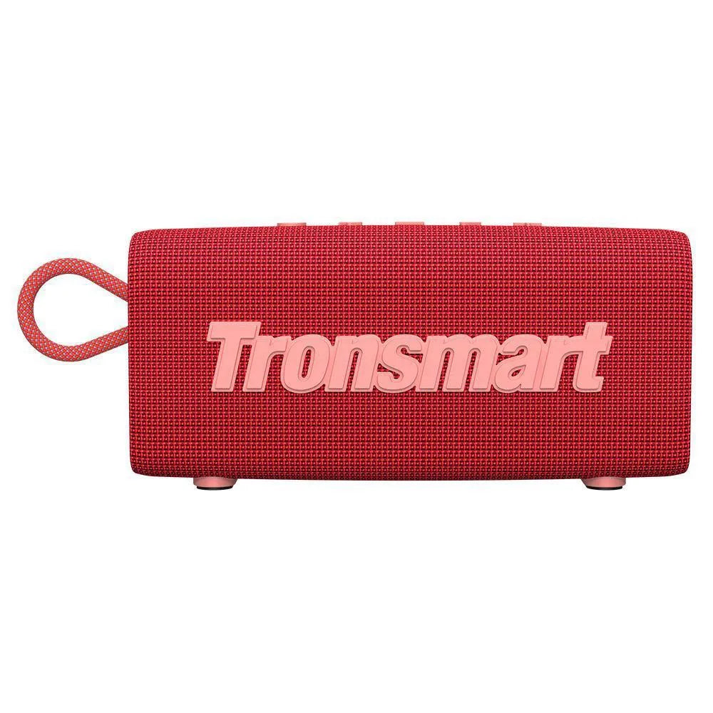 Portable waterproof Bluetooth speaker in multiple colour options including blue, black, and camouflage.