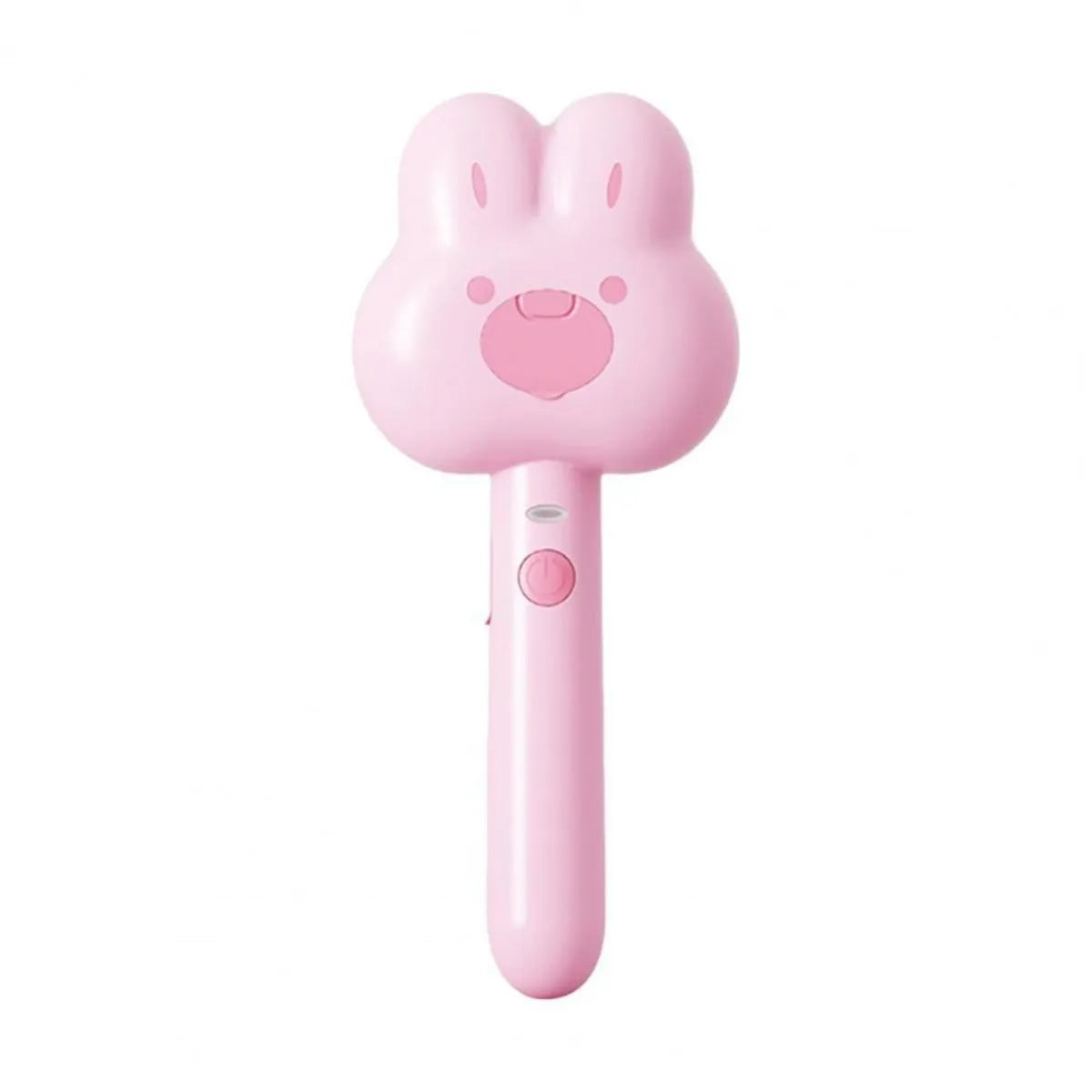 Rechargeable cat steam brush grooming tool with cartoon design in green, pink, or white colours