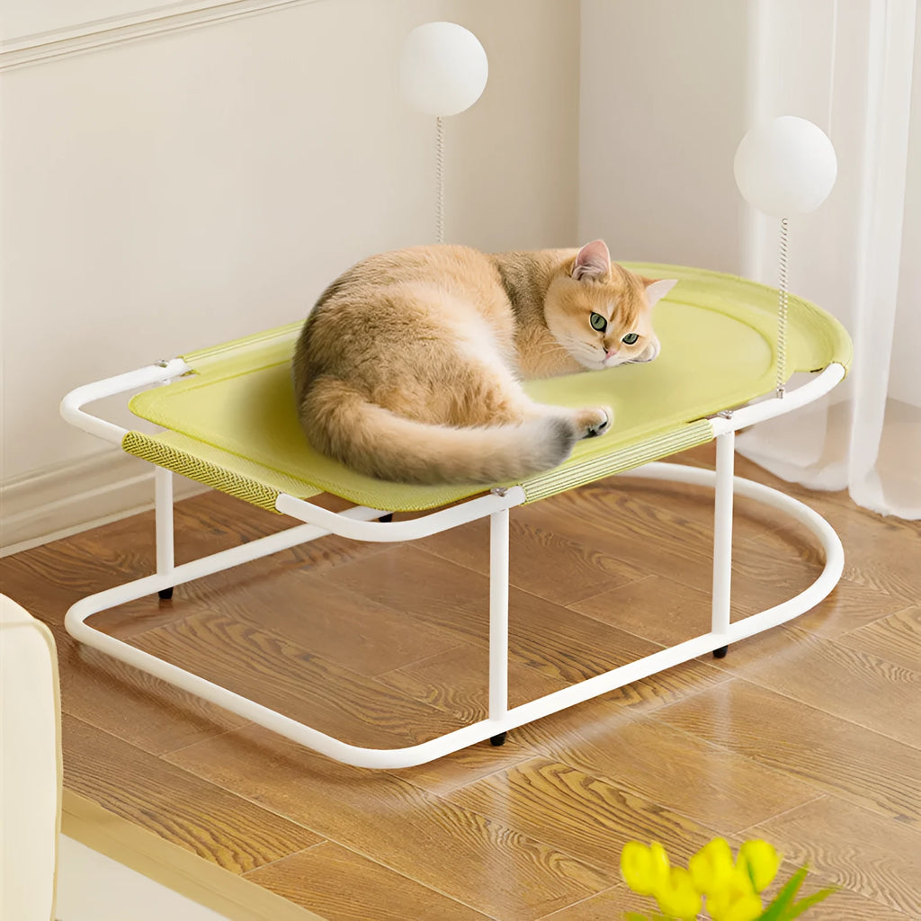 Large breathable fabric pet kennel with bracket frame for cats and puppies