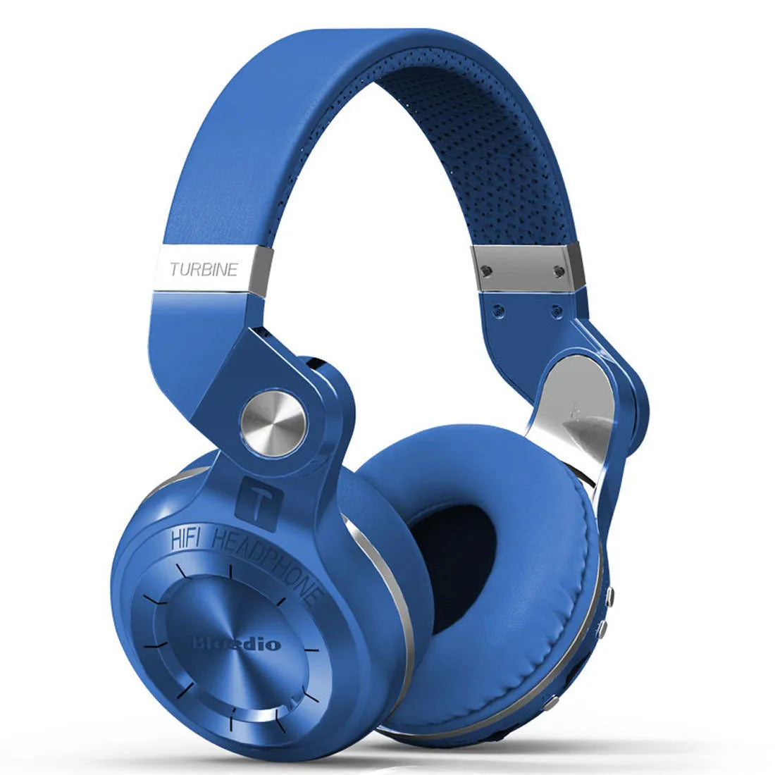 Bilateral stereo Bluetooth 4.1 headset body available in black, blue, red, and white with 10m range