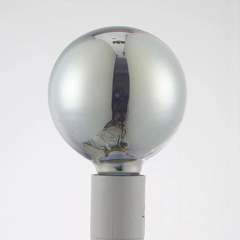 Decorative LED 3D light bulb with E27 socket in various shapes including heart and star designs