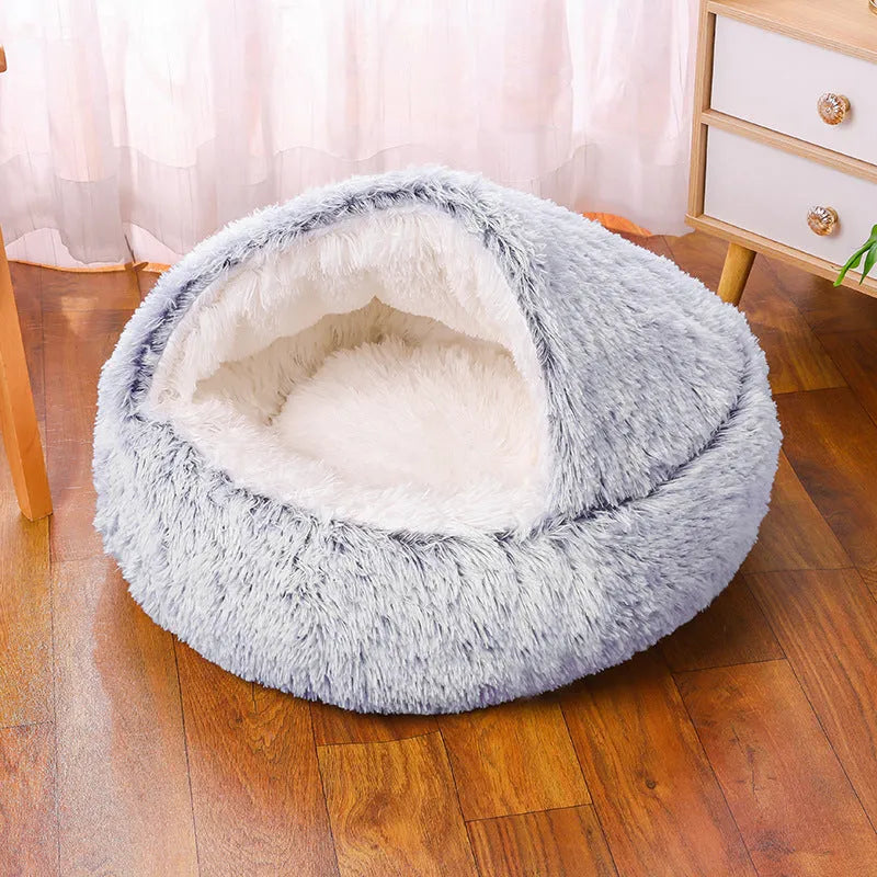 Waterproof cloth dog kennel with semi-surrounded warm room design in multiple colour options