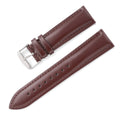 Quick release cowhide leather watch strap with stainless steel buckle in multiple colour options.