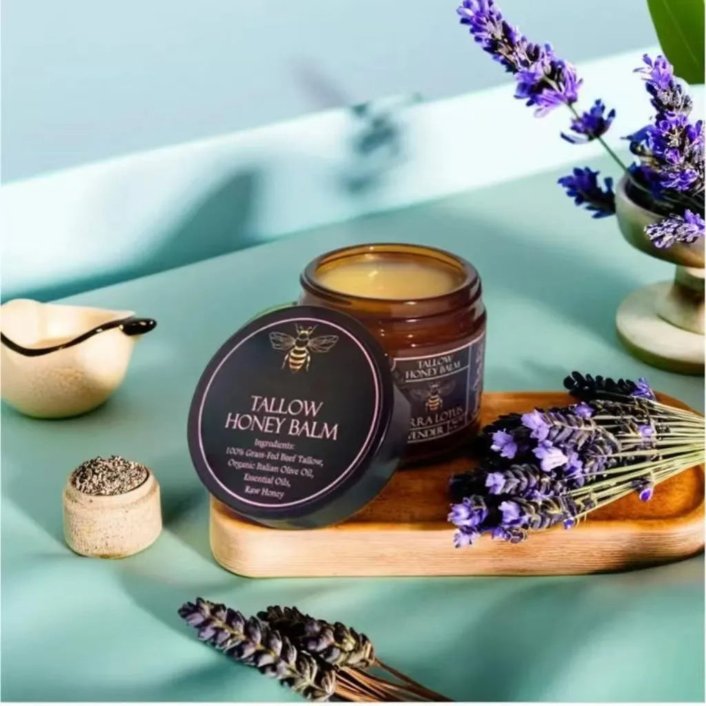 A 57g pot of honey butter moisturising facial cream for all skin types.