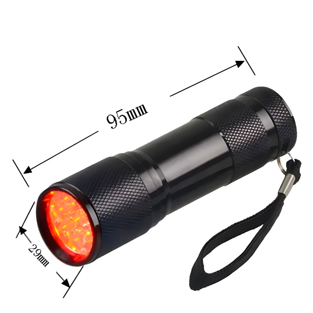 Black aluminium alloy Smart Vein Locator device for medical vein illumination.