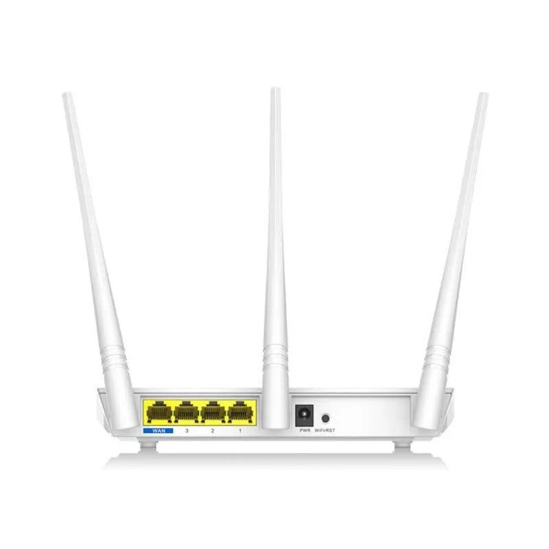 White US style dual-band wireless router with 2.4G and 5G frequency support for broadband connectivity