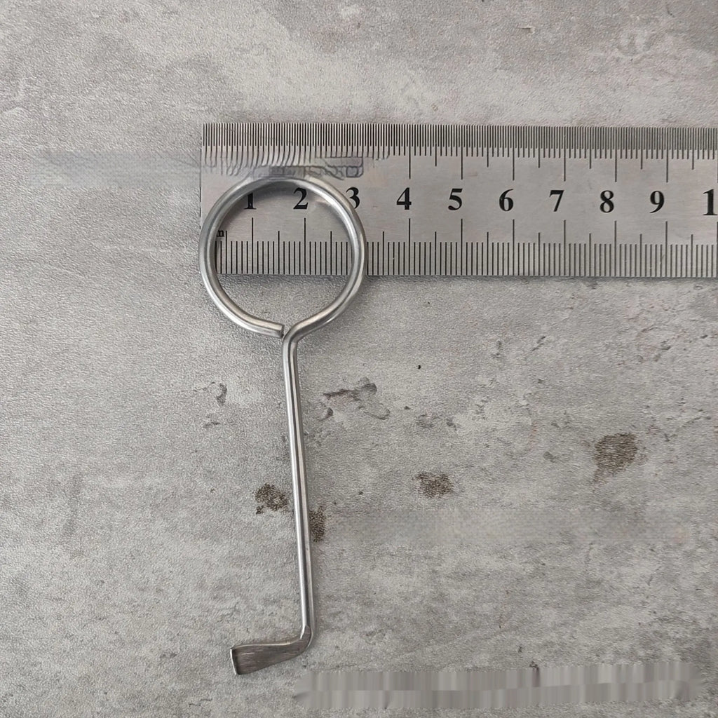 Two alloy wrench tools from a portable universal maintenance set.