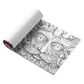 Acid tour colour paper painting book with 200mm length for drawing and art projects.