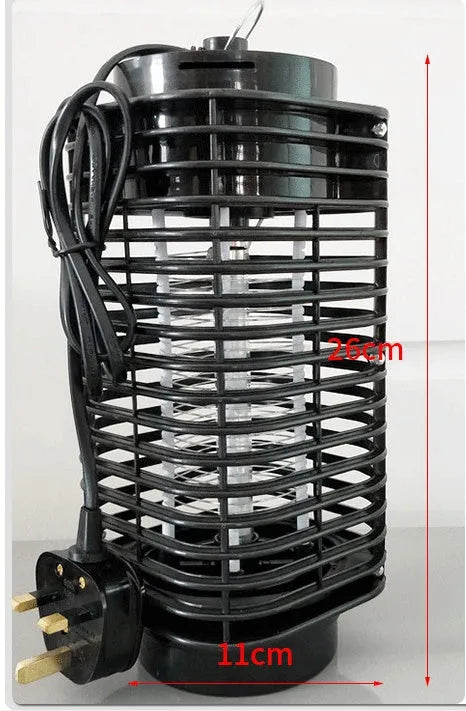 Black Hanging Black King Kong electronic mosquito killer unit on a white background.