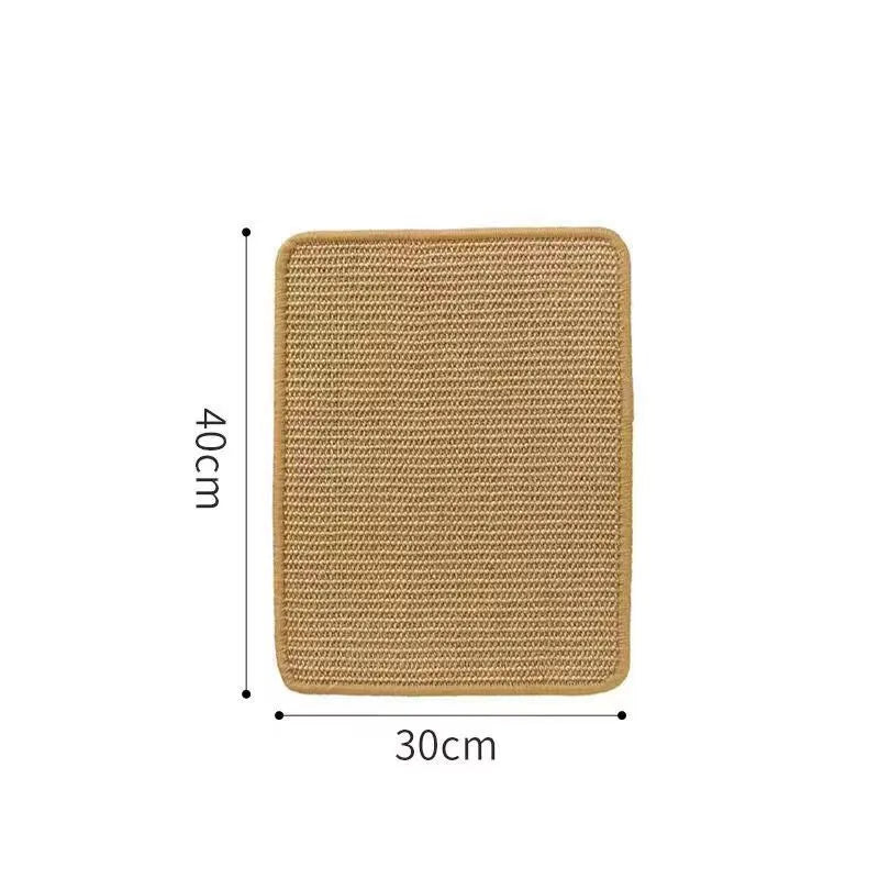 Sisal cat scratch board in pastoral style design with large and small size options