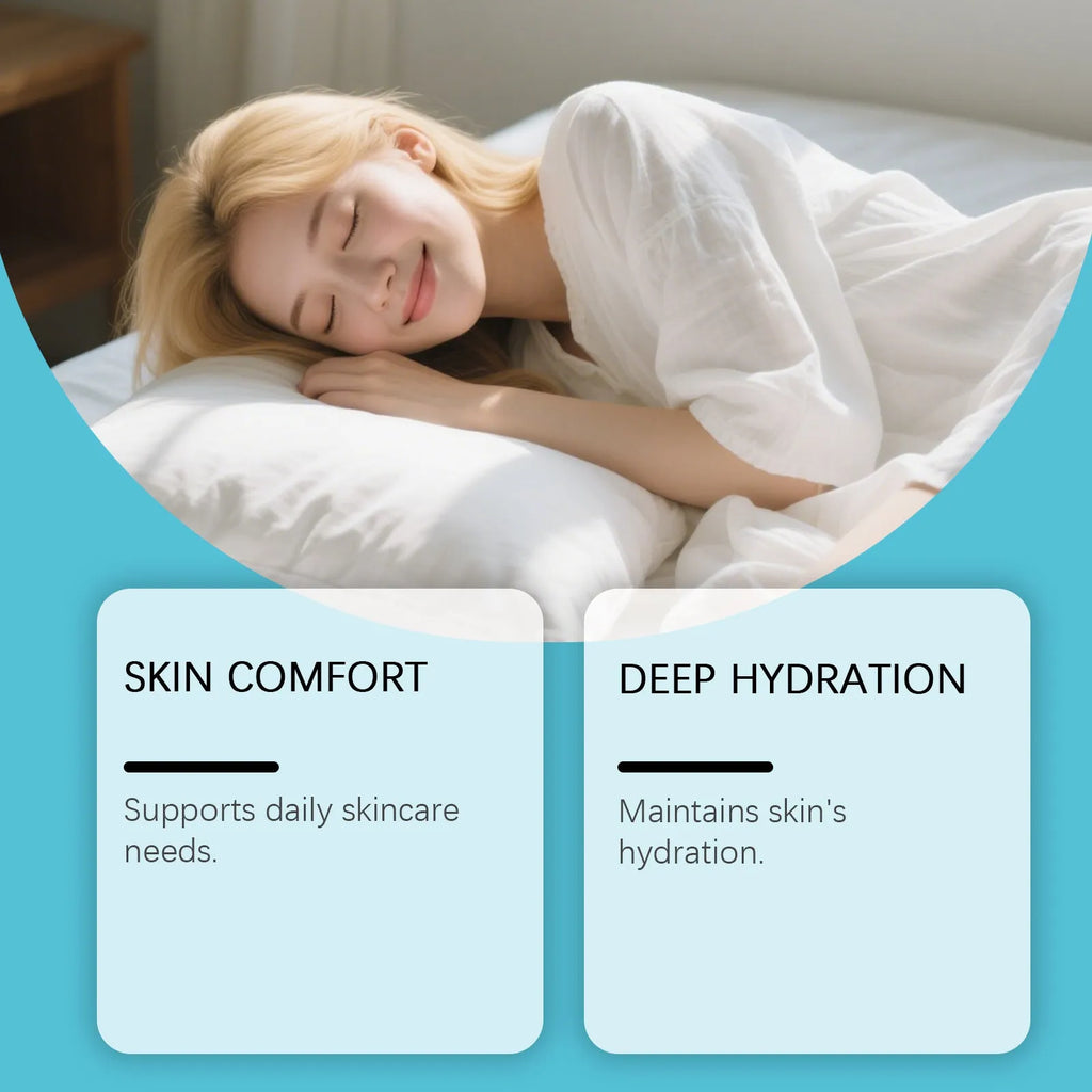 Gentle hydrating body moisturising cream in a 5cm diameter jar with 50g net weight