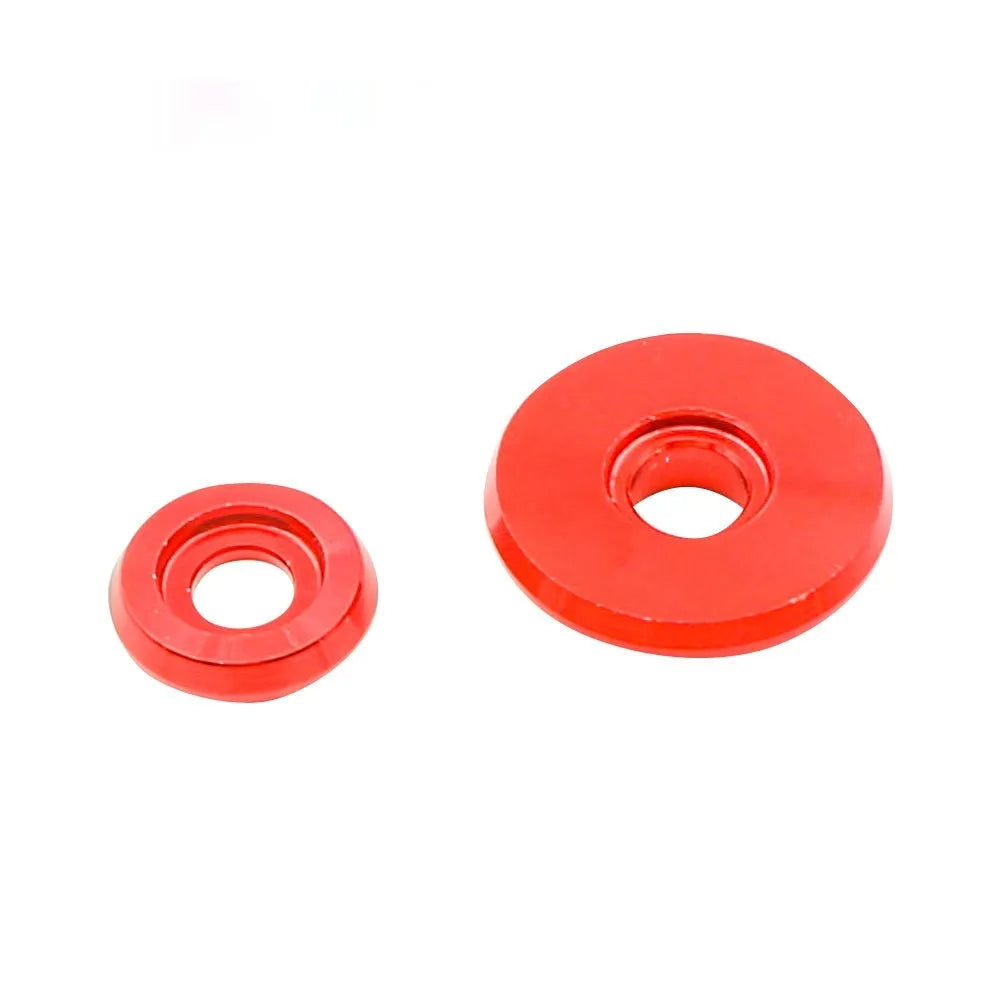 Aluminum alloy engine gasket kit for Honda Civic K Series in Silver, Red, Blue, and Black colors