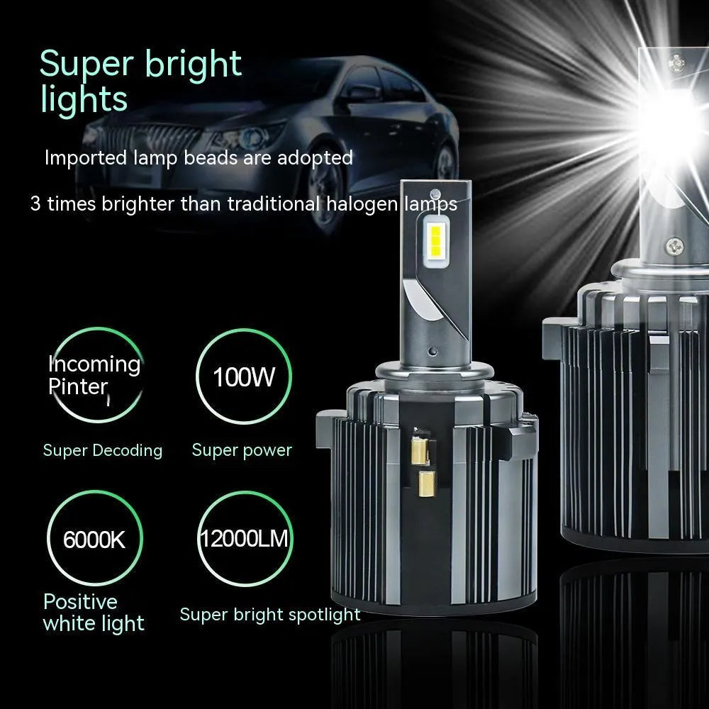 Volkswagen Golf 7 Škoda Yeti Touran LED low beam headlight replacement unit with aviation aluminium housing