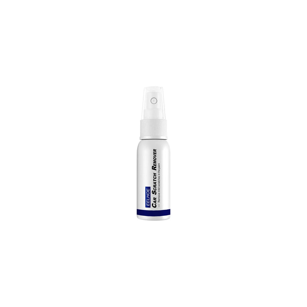 Car scratch repair spray bottle for paint surface scratch removal and sealing glaze coating.