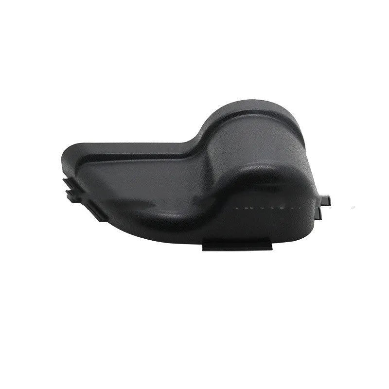 Black ABS door storage box installed on Jeep Wrangler interior door panel