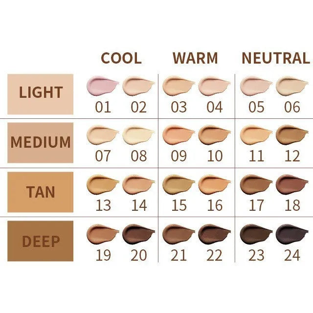 24-shade waterproof concealer contour stick pen for nose shadow definition and highlighting