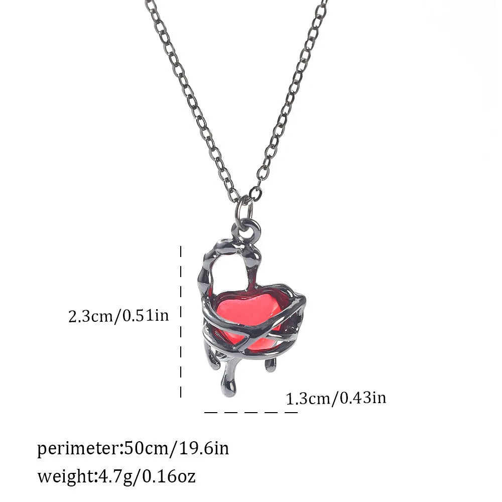 Zinc alloy Halloween necklace with spider bat pendant on a 45cm chain